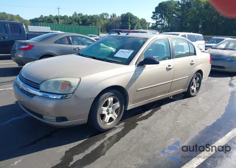 2005 Chevrolet Malibu Lt из США, поврежденный, VIN 1G1ZU54895F175403